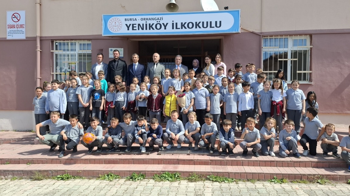 İlçe Kaymakamımız ve İlçe Milli Eğitim Müdürümüz Okulumuzu Ziyaret  Ettiler